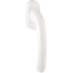 Poign�e de fen�tre - hoppe - tokyo - carr� 7 mm - aluminium - blanc ral 9010