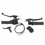 Poignee de frein cyclo adaptable peugeot 103 spx - rcx metal noir (paire) Poignee de frein cyclo adaptable peugeot 103 spx - rcx metal noir (paire)