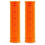 Poign�es grips pour trottinette - soke - orange - 2 pi�ces - 125 mm - diam�tre int�rieur 22 mm