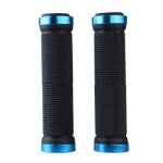 Poignée de guidon grip lock - on pour vélo bicyclette bleu - lot de 2 Poignée de guidon grip lock - on pour vélo bicyclette bleu - lot de 2