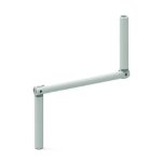 Poign�e de manivelle - f321a - blanc - l. 180 - d. 12 - pour volet roulant