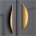 Poign�es de meubles - jiangzha - mod�le dor� - entra�nement 96 mm - lot de 2 - installation facile
