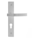 Poign�e de porte elona blanche cylindre 126311