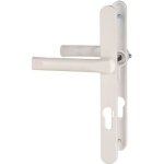 Poign�e de porte fen�tre - tokyo - hoppe et cie - blanc pur - cl� i - 195 mm - �paisseur de porte : 68 ...