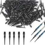 Pointe de fl�chettes - 200 pi�ces - plastique - noir - int�rieur - mixte