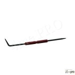 Pointe � tracer - wilmart 148600 - 190 mm - pointe acier - corps abs � 4 mm
