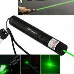 Pointeur laser 301 pro vert ultra puissant 1mw 532 + pile18650 offerte pointer