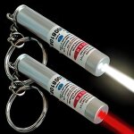 Pointeur laser 3en1 torche + laser rouge