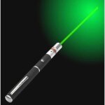 Pointeur laser - new - vert - 1mw - port�e jusqu� 5 km - longueur donde 532 nm