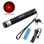 Pointeur laser rouge 303 haute puissance 8000m ? faisceau longue port�e mise au point r�glable stylo ...