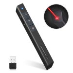 Pointeur laser sans fil prsentateur laser [2. 4ghz 100m] tlcommande stylo avec flip powerpoint clicppt ...