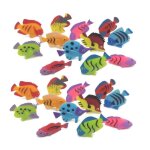 Poissons artificiels - non spcifi - 20 pcs - plastique durable - flottants - dcoration aquarium