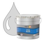 Pok bois : peinture bois glycro microporeuse intrieur extrieur 10l - ral 7035 gris clair