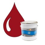 Pok fer : peinture glycro fer antirouille mtaux 25l - ral 3003 rouge rubis