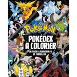 Pok�dex � colorier - pok�mon - l�gendaires et fabuleux - blanc - enfant - mixte