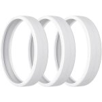 Pneus de rechange - polaris - 280 - 3 pices - gomme tendre - adaptables pour robots 180 280 360 380 ...