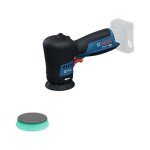 Polisseuse orbitale sans fil bosch professional - gpo 12v - 77 - 12v - plateau support + tampon � polir ...