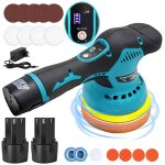 Polisseuse voiture sans fil � 8 vitesse r�glable - am�tre du disque 125mm - vitesse 2800 - 5500rpm - ...