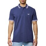 Polo bleu fonc� homme kaporal marod