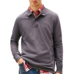 Polo gris fonc� homme tommy hilfiger dm0dm20232