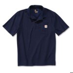 Polo homme carhartt workwear pocket txs navy - manches courtes - col en maille piquée - poche sur la ... Polo homme carhartt workwear pocket txs navy - manches courtes - col en maille piquée - poche sur la ...
