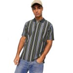 Polo levis homme rayures multicolor manches courtes regular fit