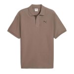 Polo marron homme puma premium