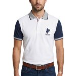 Polo team - polo preston - m - blanc - polos homme