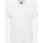 Polo tommy hilfiger homme blanc regular fit manches courtes