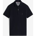 Polo tommy hilfiger homme bleu regular fit manches courtes