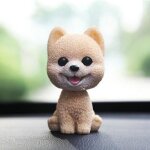 Poméranien n ° 2 - autocollant tête de chien en peluche - caniche qui bouge accessoires de décoration ... Poméranien n ° 2 - autocollant tête de chien en peluche - caniche qui bouge accessoires de décoration ...