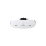 Pommeau de douche carr chrom edm 1 jet