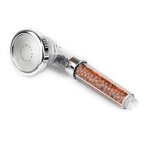 Pommeau de douche filtrant haute pression dconomie deau transparent - pluviomtre de pluie / massage ...