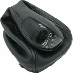 Pommeau levier 6 vitesse soufflet cadre noir pour mercedes classe c w203 s203