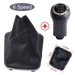 Pommeau de levier de changement de vitesse en plastique et en cuircouverture de dmarrage pour opel vauxhall ...