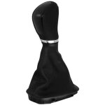 Pommeau de levier de vitesse automatique noir avec soufflet pour mercedes classe c w203 w204