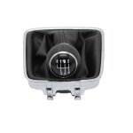 Pommeaustylisme de voiture pour vw tiguan 6 vitesses bouton de décalage de vitesse avec botte en cuir ... Pommeaustylisme de voiture pour vw tiguan 6 vitesses bouton de décalage de vitesse avec botte en cuir ...