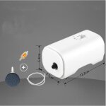 Pompe  air pour aquarium jusqu 100l pompe silencieuse avec pierre  bulles3w