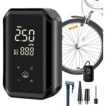Pompe � air portativegonfleur pour pneus de v�lopompe �lectrique avec �cran digital pour pneus de voiture ...