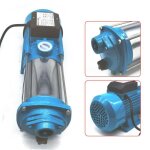Pompe centrifuge de jardin industriel 2500w contr�le de pompe de pressostat en acier inoxydable