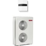 Pompe  chaleur connect air / eau monobloc nimbus plus m avec appoint lectrique ariston 12 kw monophas ...