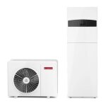 Pompe  chaleur connect air / eau monobloc nimbus compact m avec appoint lectrique ariston 35 kw monophas ...