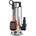Pompe dvacuation - black + decker - bxup1100xde - 1100 w - dbit max. 16500 l / h - hauteur 10. 5 m
