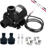 Pompe eau 12v submersible ? 800 l / h ? sans balais ? aquarium / �tang / fontaine / piscine .