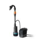 Pompe � eau pour r�servoirs deau de pluie - gardena - 14605 - 20 - 18v (batterie 25 ah) - 2400 l / h ...