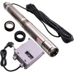 Pompe a eau immergee pour puits profond ou forage 3800l - h 370 w