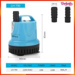 Pompe � eau submersible - akozon - lh - 790 - 10w - 600 l / h - anti - s�chage intelligent