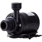 Pompe  eau submersible dc 12v 800l / h 5m pour systme de circulation deau solaire - noir