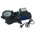 Pompe filtration piscine avec timer - edg - avec connecteurs 32 38 - modle 1 / 2 - prfiltre intgr ...