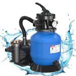 Pompe filtre � sable - 7900 l / h - pompe piscine auto amor�age 250w 32?38mm